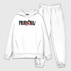 Мужской костюм оверсайз Аниме - хвост феи, цвет: белый