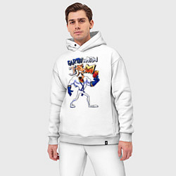 Мужской костюм оверсайз Sega Jim, цвет: белый — фото 2