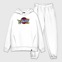 Мужской костюм оверсайз Cleveland Cavaliers, цвет: белый