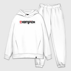 Мужской костюм оверсайз Champion, цвет: белый
