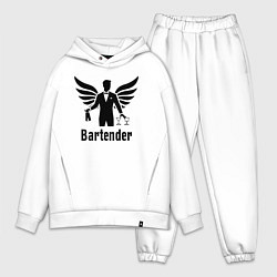 Мужской костюм оверсайз Бармен с крыльями