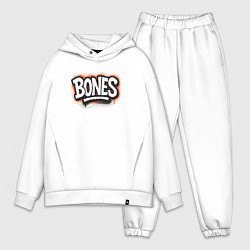 Мужской костюм оверсайз Bones уличный логотип