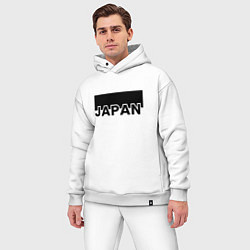 Мужской костюм оверсайз Japan, цвет: белый — фото 2