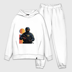 Мужской костюм оверсайз Поп-арт контр-террорист CS 2