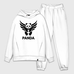 Мужской костюм оверсайз Летающая панда