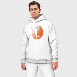 Мужской костюм оверсайз Baller, цвет: белый — фото 2