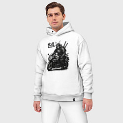 Мужской костюм оверсайз Bushido ride, цвет: белый — фото 2