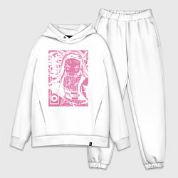 Мужской костюм оверсайз Клинок рассекающий демонов Nezuko бой