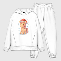 Мужской костюм оверсайз Маленькая милая лошадка