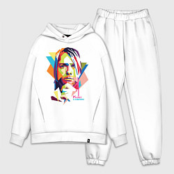 Мужской костюм оверсайз Kurt Cobain: Colors, цвет: белый