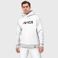 Мужской костюм оверсайз Avicii, цвет: белый — фото 2