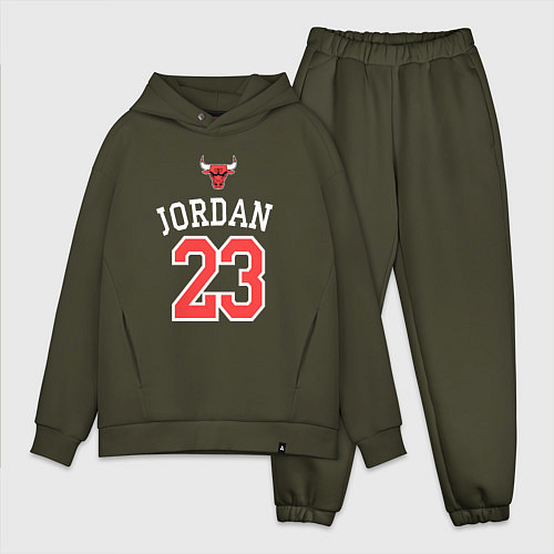 Мужской костюм оверсайз Jordan 23 / Хаки – фото 1