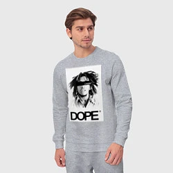 Костюм хлопковый мужской Bob Marley Dope, цвет: меланж — фото 2