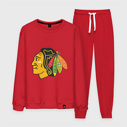 Костюм хлопковый мужской Chicago Blackhawks: Kane, цвет: красный