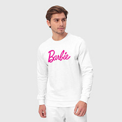 Костюм хлопковый мужской Барби 3, цвет: белый — фото 2