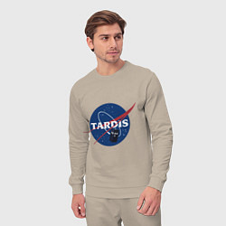 Костюм хлопковый мужской Tardis NASA, цвет: миндальный — фото 2