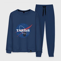 Костюм хлопковый мужской Tardis NASA, цвет: тёмно-синий