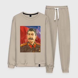 Мужской костюм Сталин: полигоны