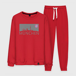 Мужской костюм Bayern Munchen - Munchen City grey 2022