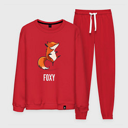 Костюм хлопковый мужской Little Foxy, цвет: красный