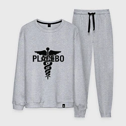 Костюм хлопковый мужской Placebo, цвет: меланж