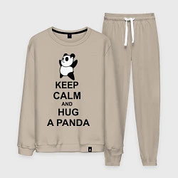 Мужской костюм Keep Calm & Hug A Panda