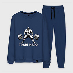 Мужской костюм Train hard тренируйся усердно