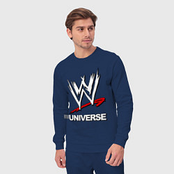 Костюм хлопковый мужской WWE universe, цвет: тёмно-синий — фото 2