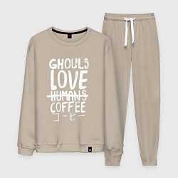 Мужской костюм Ghouls Love Coffee