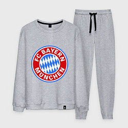 Костюм хлопковый мужской Bayern Munchen FC, цвет: меланж