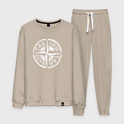 Мужской костюм Taknado Stone Island