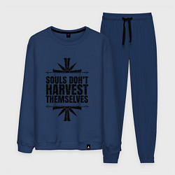 Костюм хлопковый мужской Harvest Themselves, цвет: тёмно-синий