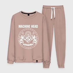 Костюм хлопковый мужской Machine Head MCMXCII, цвет: пыльно-розовый