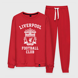 Костюм хлопковый мужской Liverpool: Football Club, цвет: красный