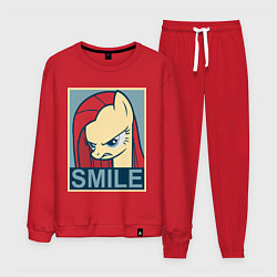 Костюм хлопковый мужской MLP: Smile, цвет: красный
