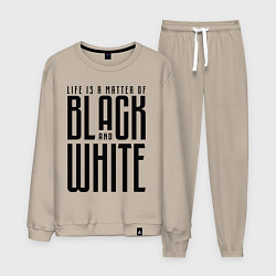 Мужской костюм Juventus: Black & White