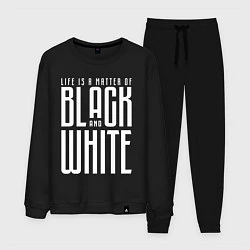Мужской костюм Juventus: Black & White