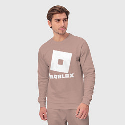 Костюм хлопковый мужской ROBLOX, цвет: пыльно-розовый — фото 2