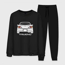 Костюм хлопковый мужской Toyota Trueno AE111, цвет: черный