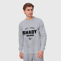 Костюм хлопковый мужской Shady records, цвет: меланж — фото 2