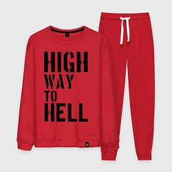 Мужской костюм High way to hell