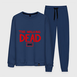 Костюм хлопковый мужской The walking Dead AMC, цвет: тёмно-синий