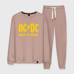 Мужской костюм ACDC BACK IN BLACK