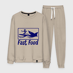 Мужской костюм Shark fast food