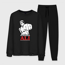 Костюм хлопковый мужской Muhammad Ali, цвет: черный