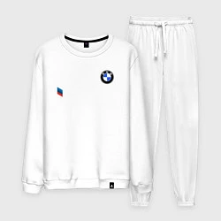 Костюм хлопковый мужской BMW M PERFORMANCE 2020, цвет: белый