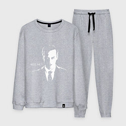 Костюм хлопковый мужской Moriarty: Miss me?, цвет: меланж