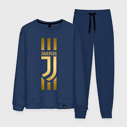 Костюм хлопковый мужской JUVENTUS, цвет: тёмно-синий