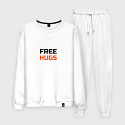 Мужской костюм Free,hugs,бесплатные,обнимашки