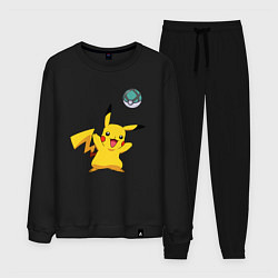 Мужской костюм Pokemon pikachu 1